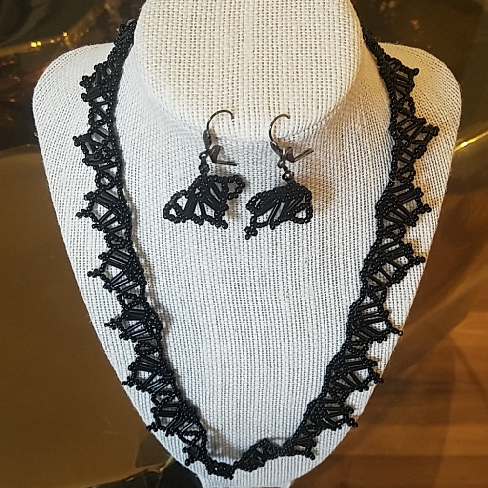Handmade Necklace and Earring